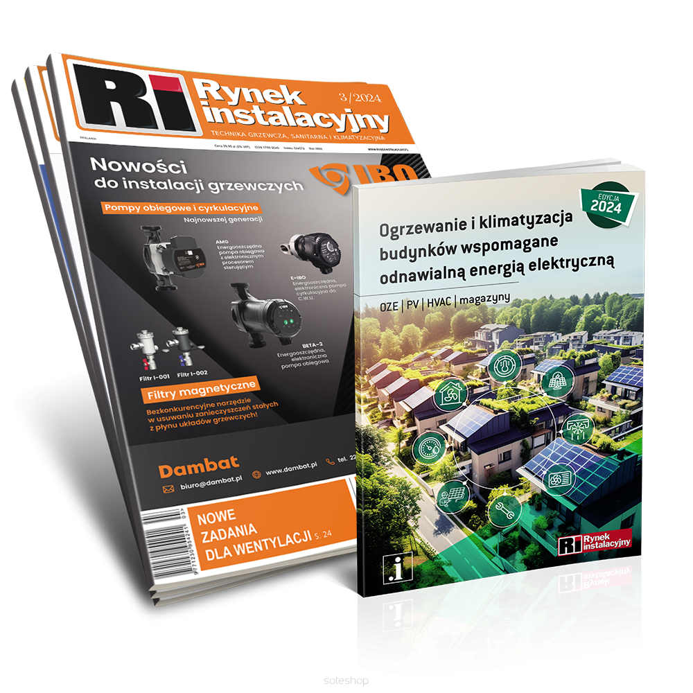 Dwuletnia prenumerata Rynku Instalacyjnego i subskrypcja portalu