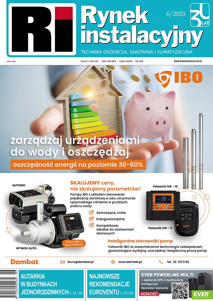 Rynek Instalacyjny 6/2023 - PDF