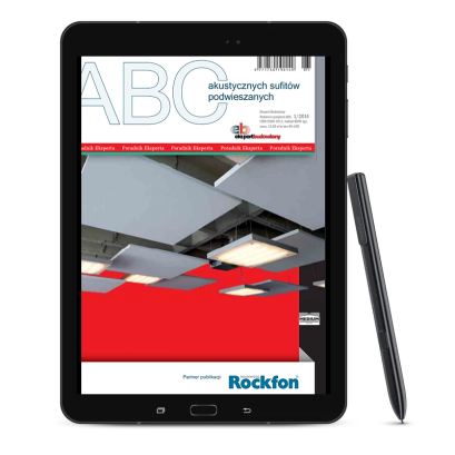 E-book ABC akustycznych sufitów podwieszanych