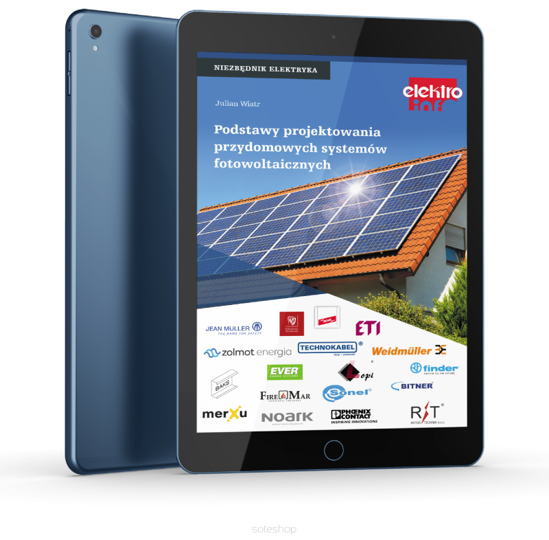 Podstawy projektowania przydomowych systemów PV - seria NIEZBĘDNIK ELEKTRYKA (PDF)