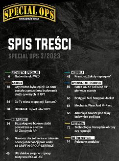 Spis treści 3/2023 SEPCIAL OPS